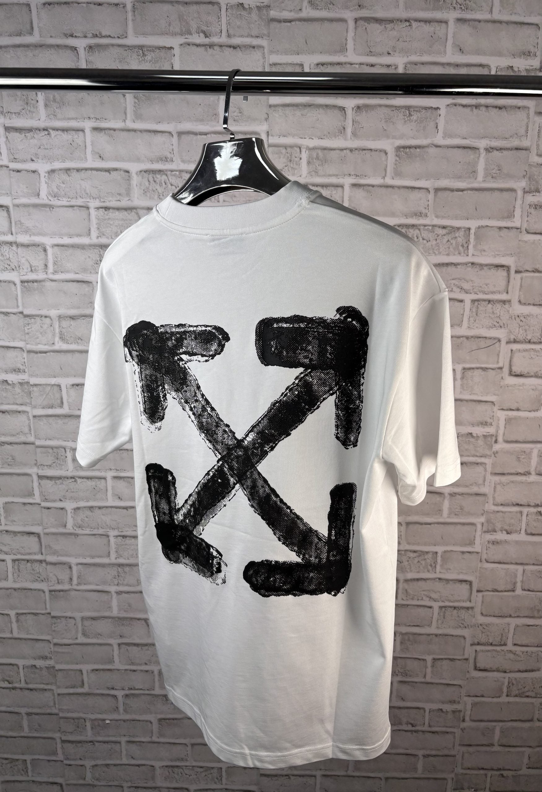 OW REFLECTIVE TEE WHITE image 0
