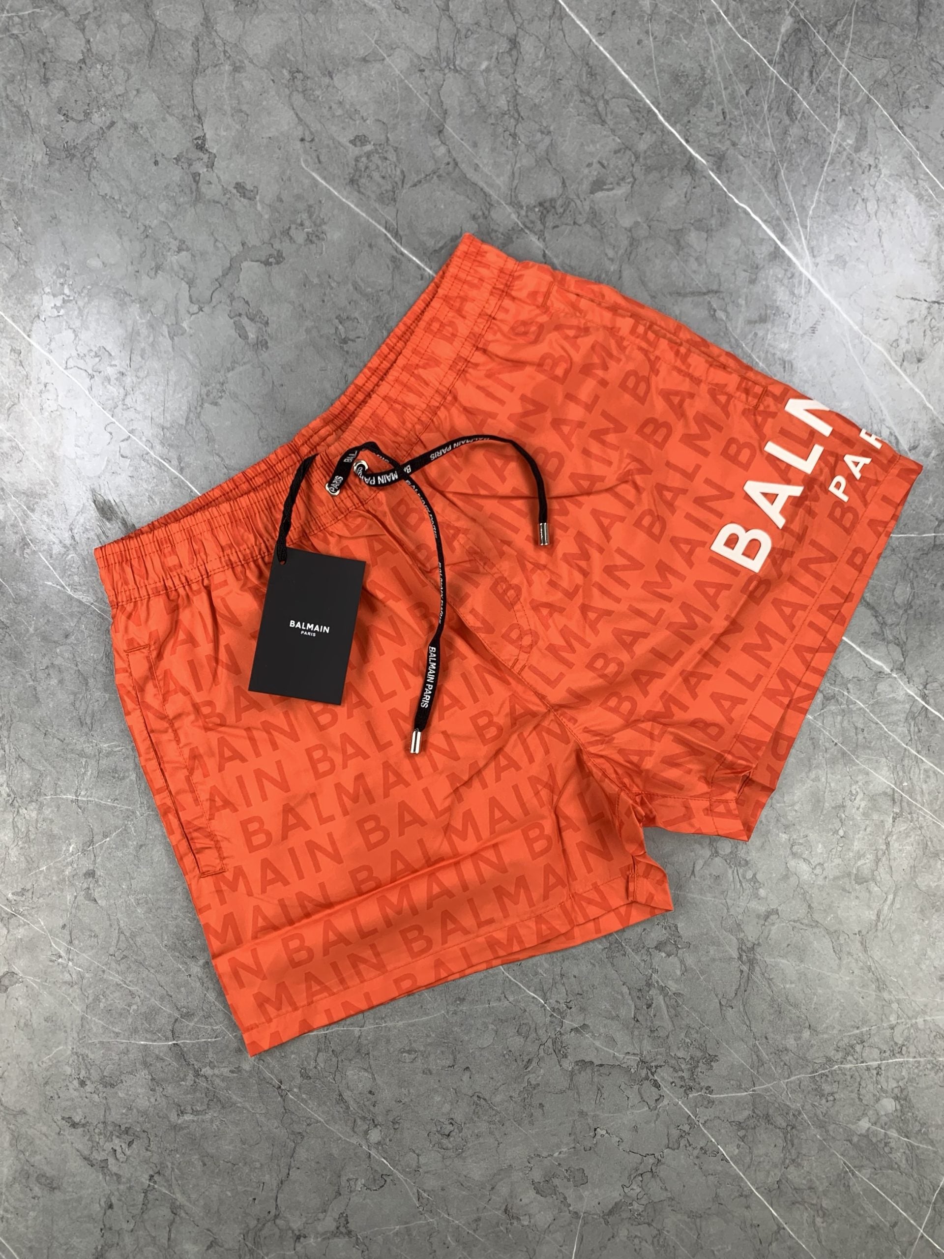 BMAN SHORTS ORANGE - XXL image