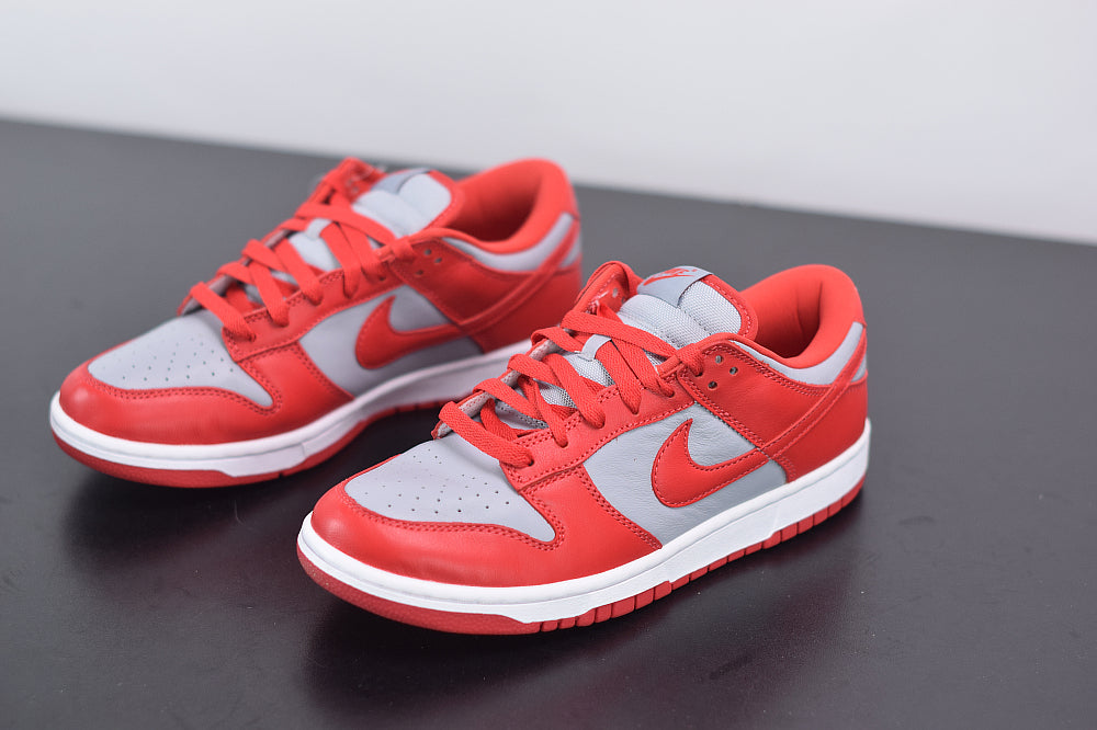 DUNK LOW RED/GREY image 9