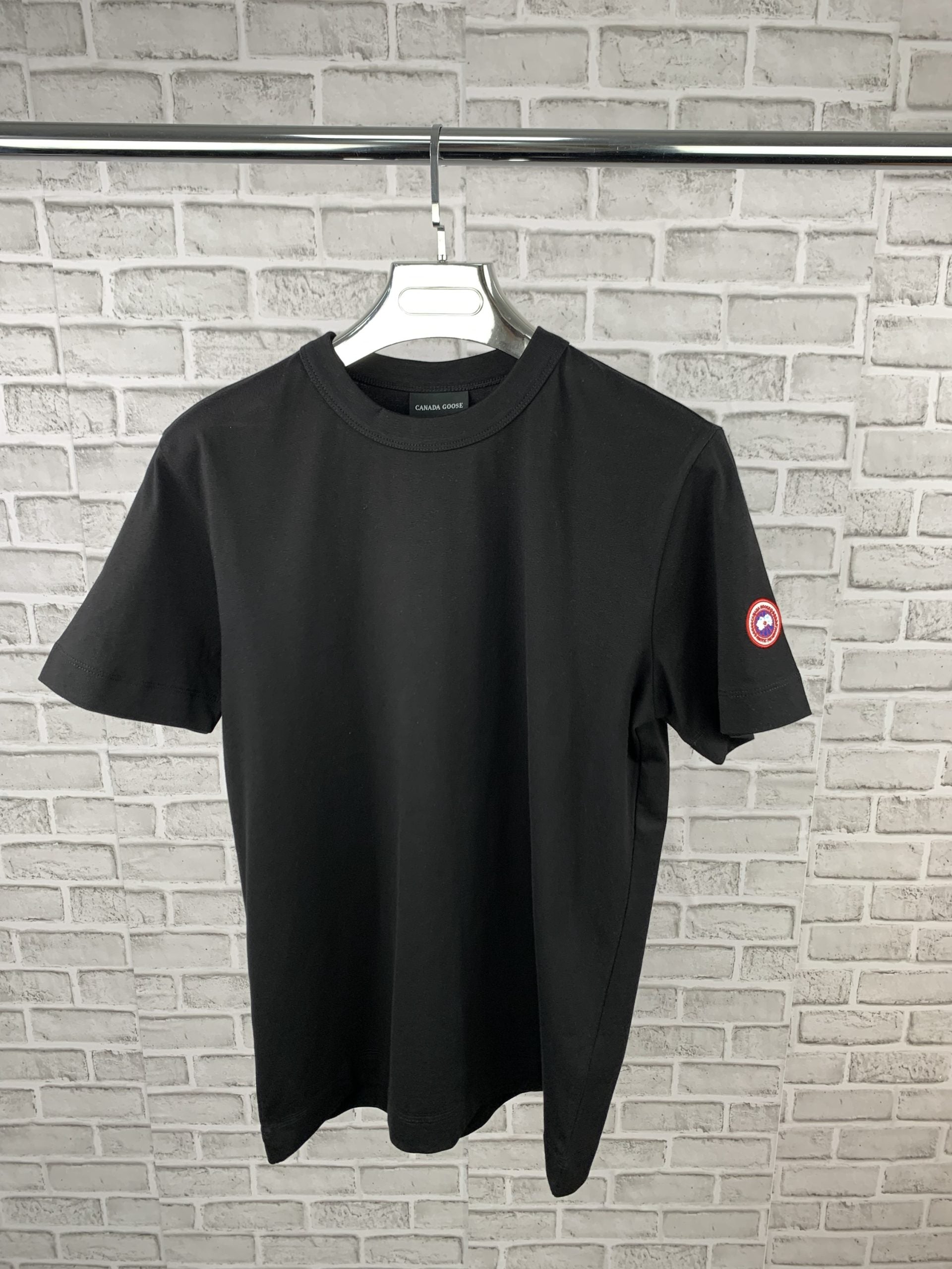 GOOSE TEE BLACk - S image