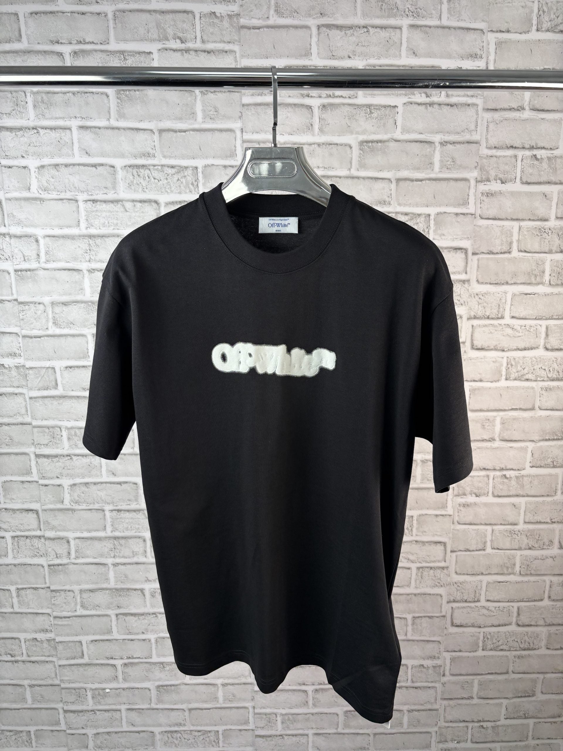 OW REFLECTIVE TEE BLACK image 1
