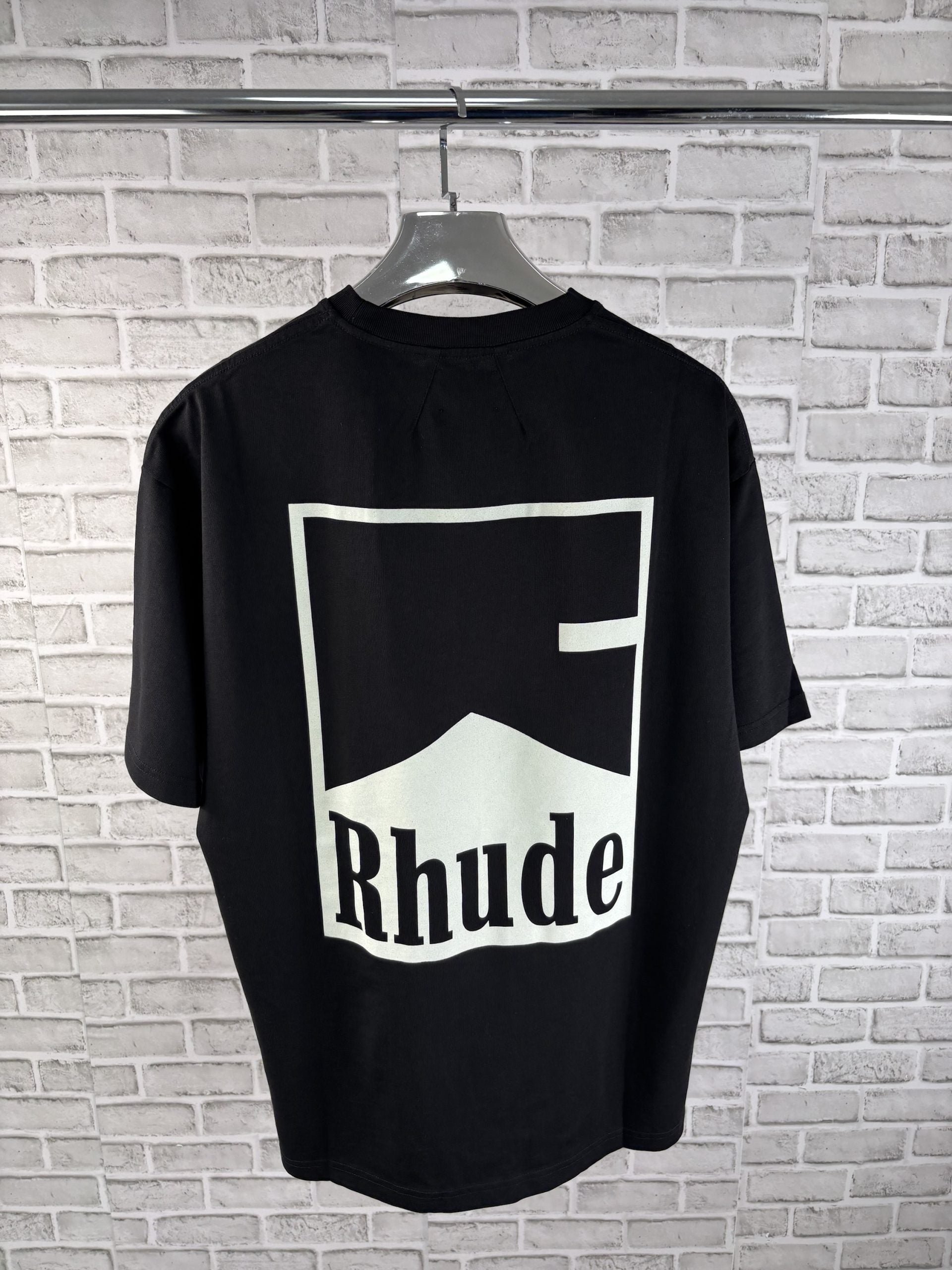 HUDE BLACK TEE image 0