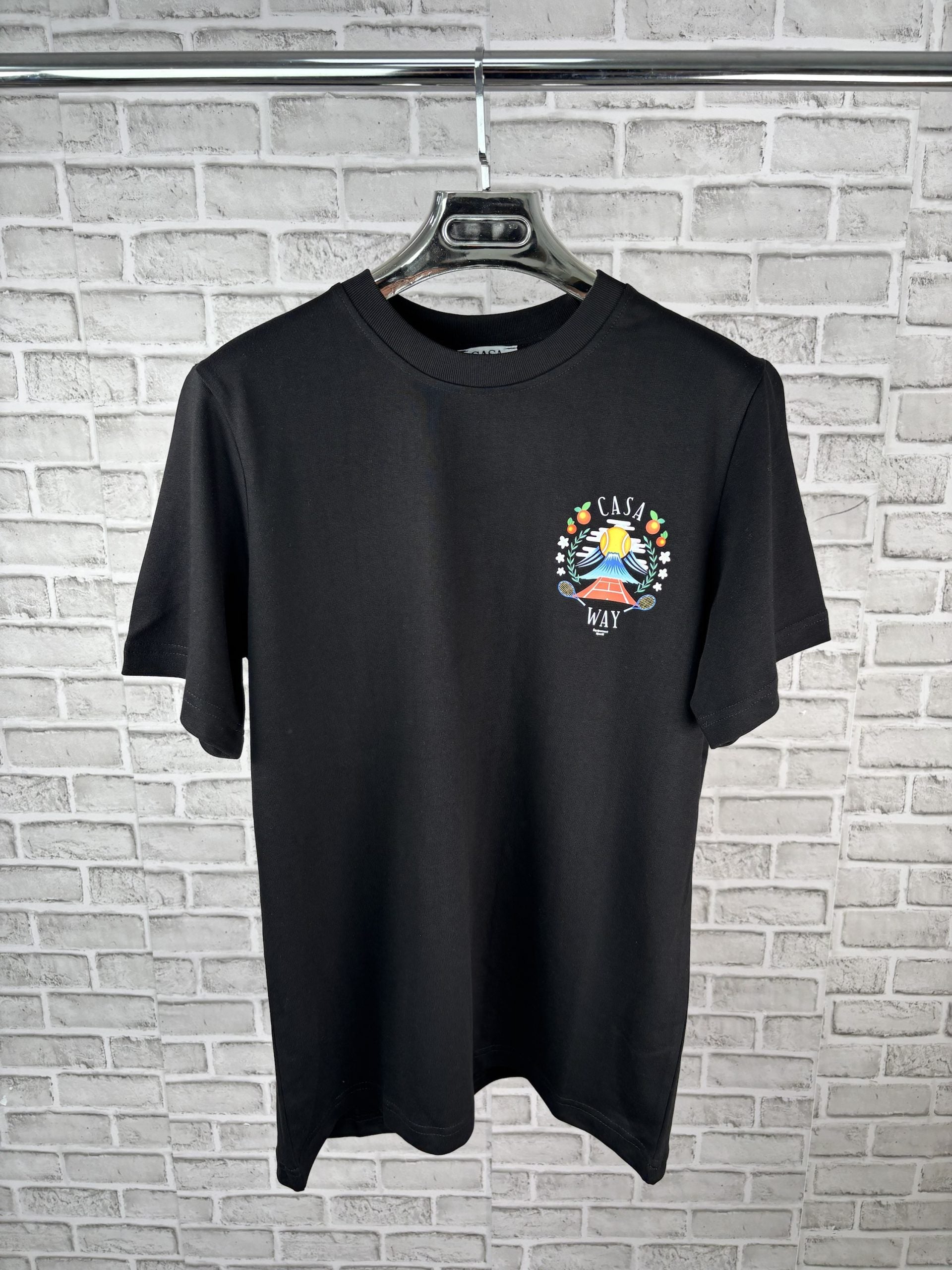 Casa tee black image 1