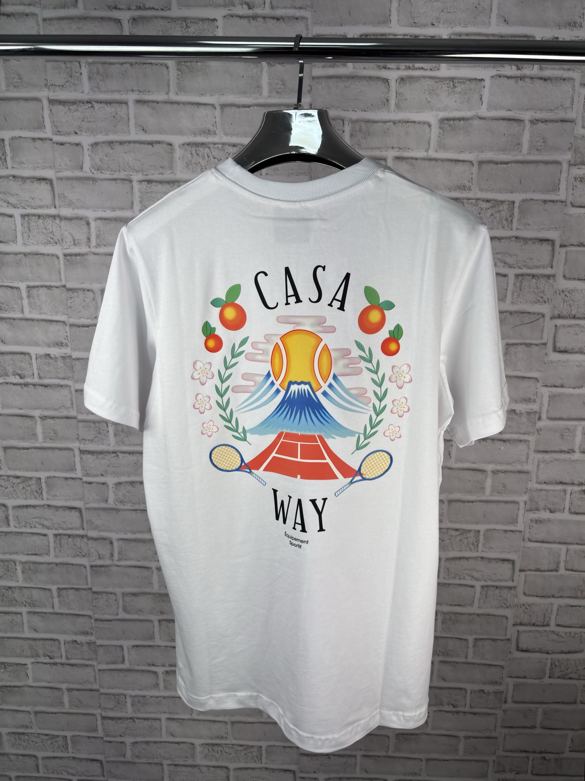 Casa tee white image 0