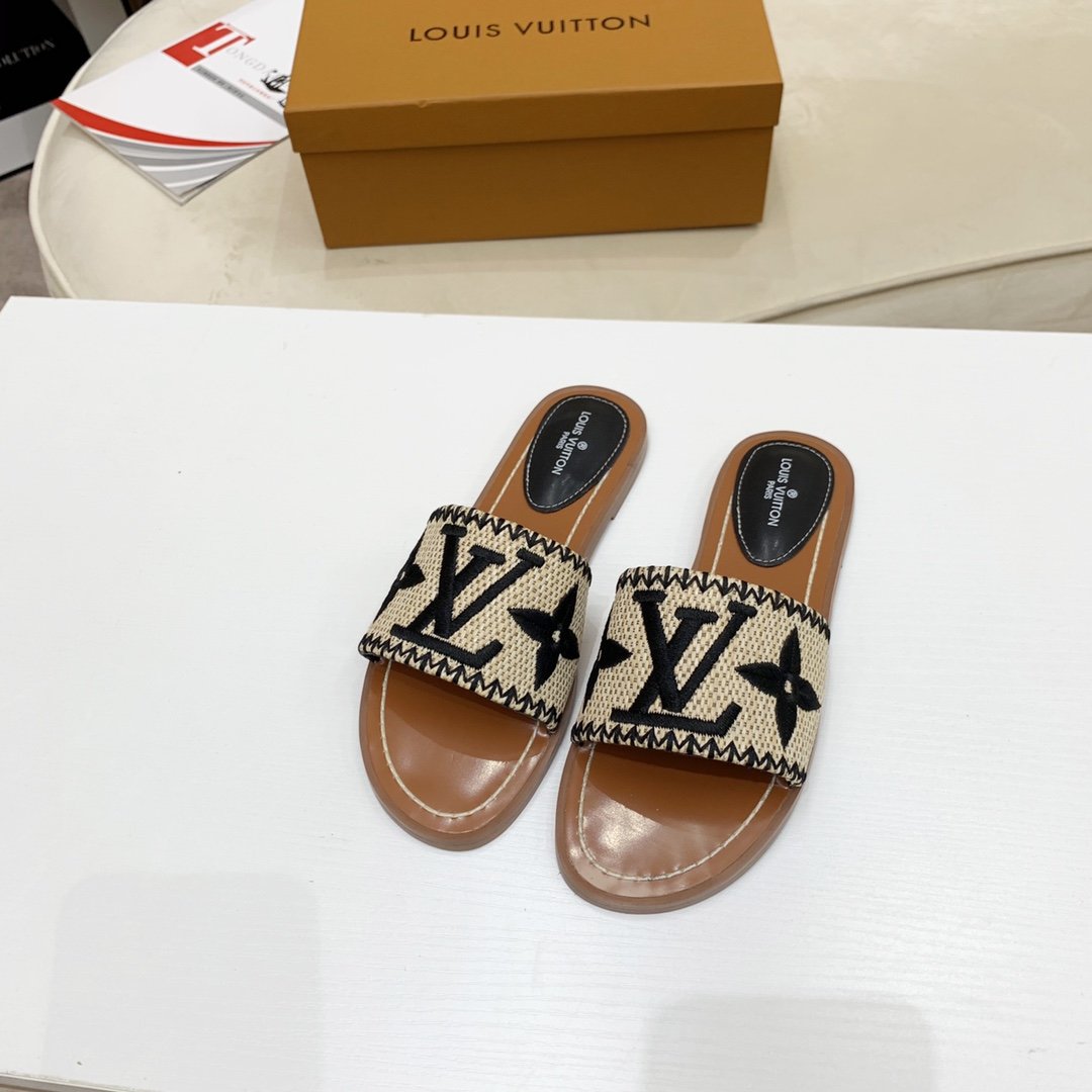 L-V WOVEN SLIDE image 4