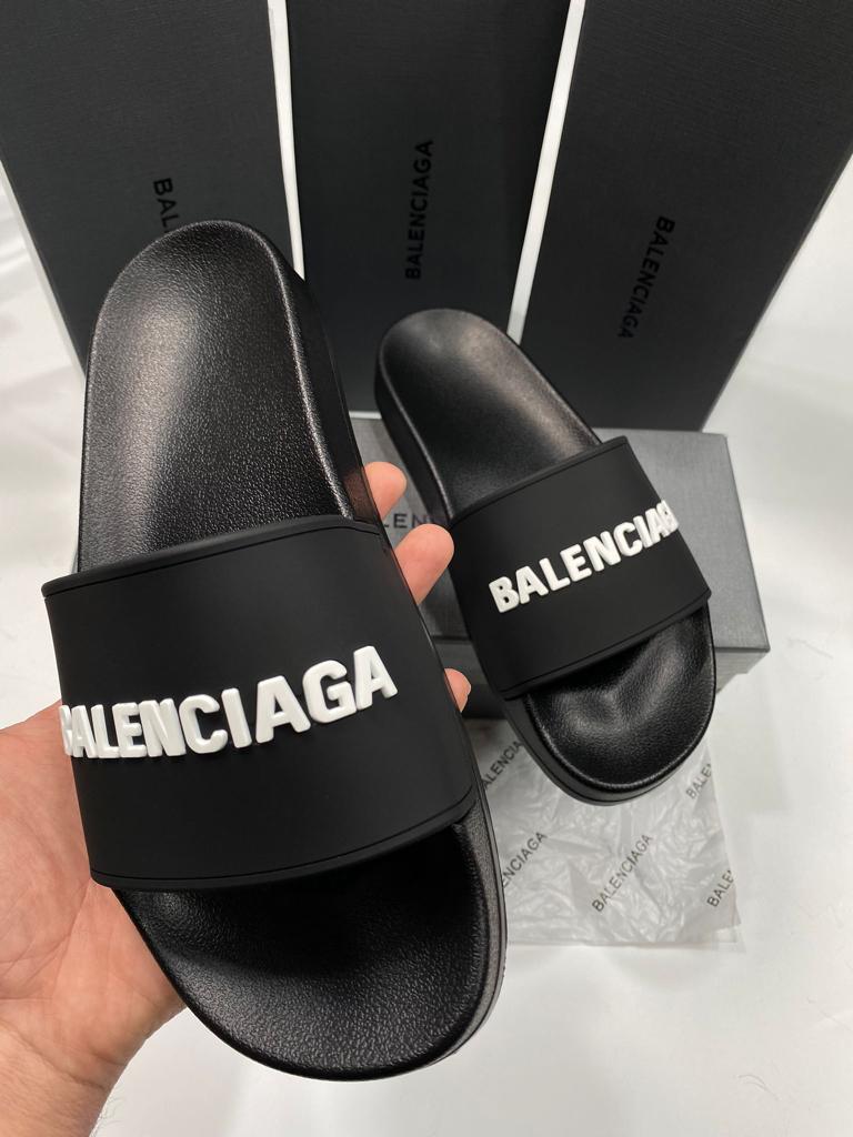 BLACK WHITE CIAGA SLIDE image 4