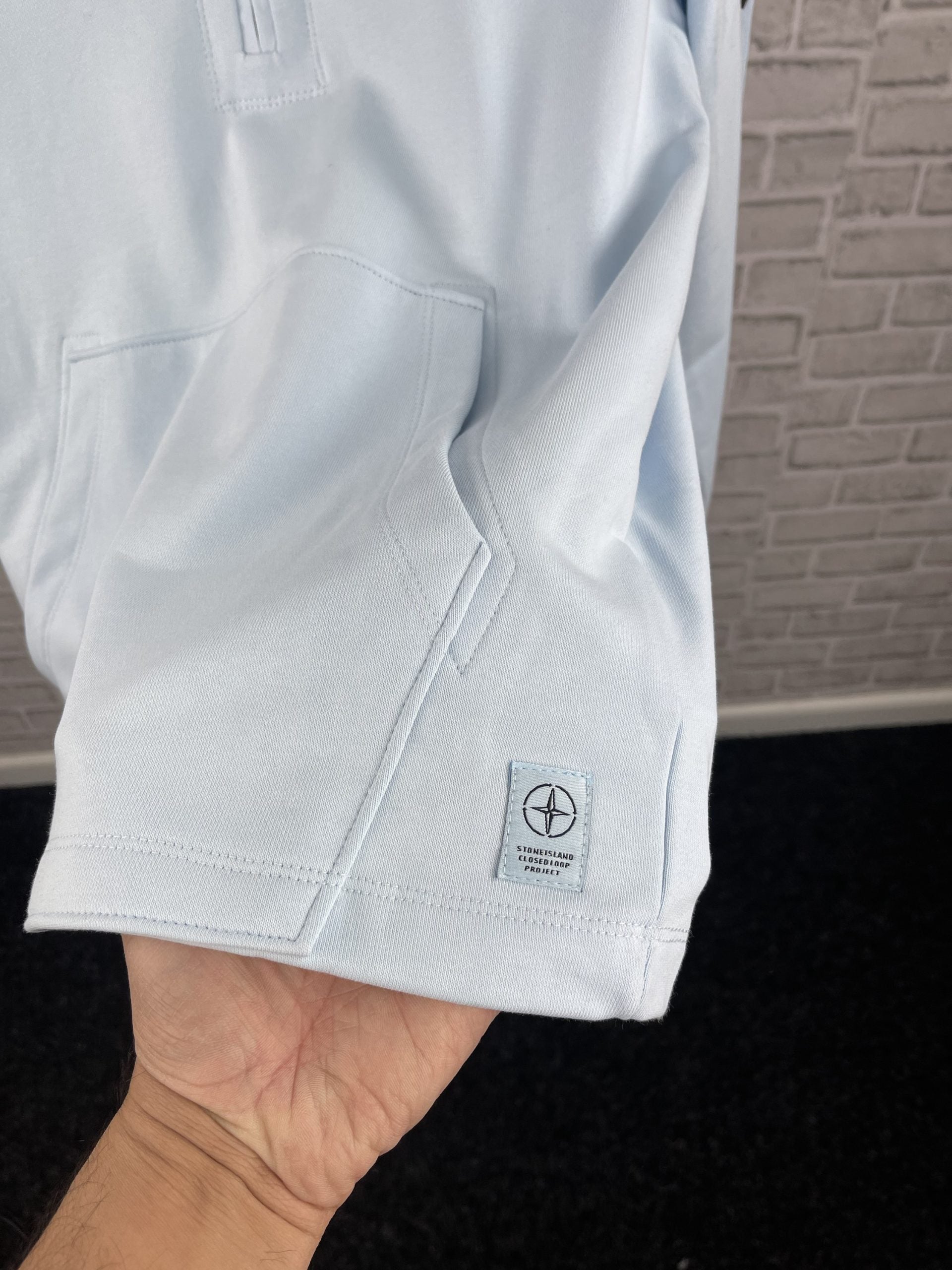 Stone 1/4 Zip Hoodie image 2